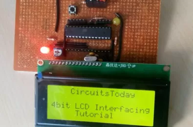 Giao tiếp LCD với AVR chế độ 4 bit